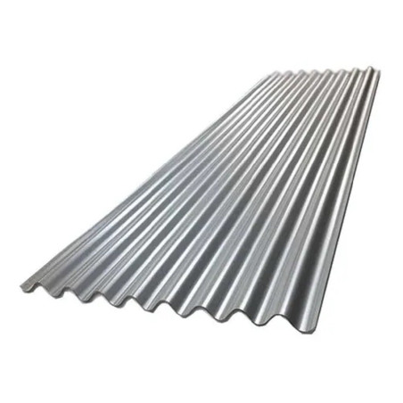 Chapa sinusoidal galvanizada N°25 1.086 x 6.00m