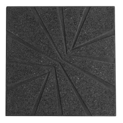 Baldoson Burnish delta fondo negro 40x40x2.0 x unidad