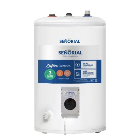 Señorial Zafiro - Termo eléctrico 65L - Conexión superior