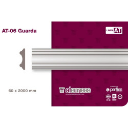 Moldura Atenneas poliestireno - AT-06 60x2000 mm