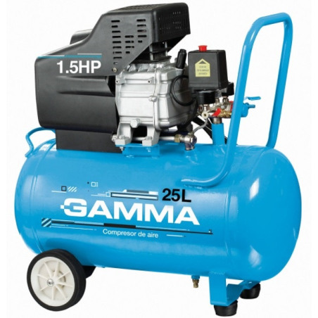 Compresor Gamma 1,5 HP - 25Lts monofásico - G2852AR