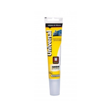 Silicona Negro 110ml - Universal - Suprabond