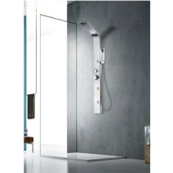 Columna Hidromasaje SACRE - Acero inoxidable mate 130x70