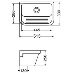 FERRUM CLASICA PILETA CFR BCA 4933 PLK