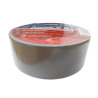 Cinta caucho dust tape 45mm x 25 mts gris