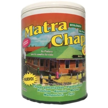 Matra - Pintura al agua para chapa - Azul marino - 1 litro