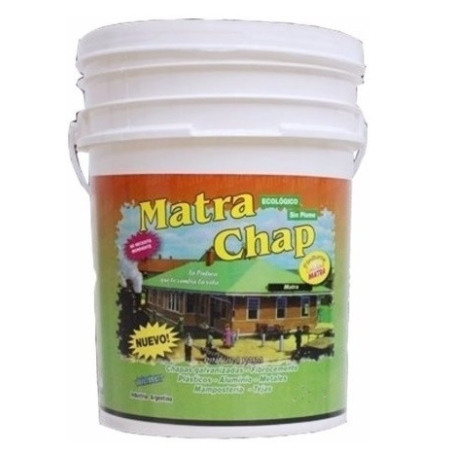 Matra - Pintura al agua para chapa - Rojo Intenso - 20 litros