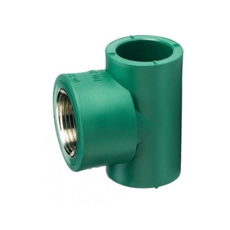 Tee con rosca h 20mm x 1/2'' acqua system