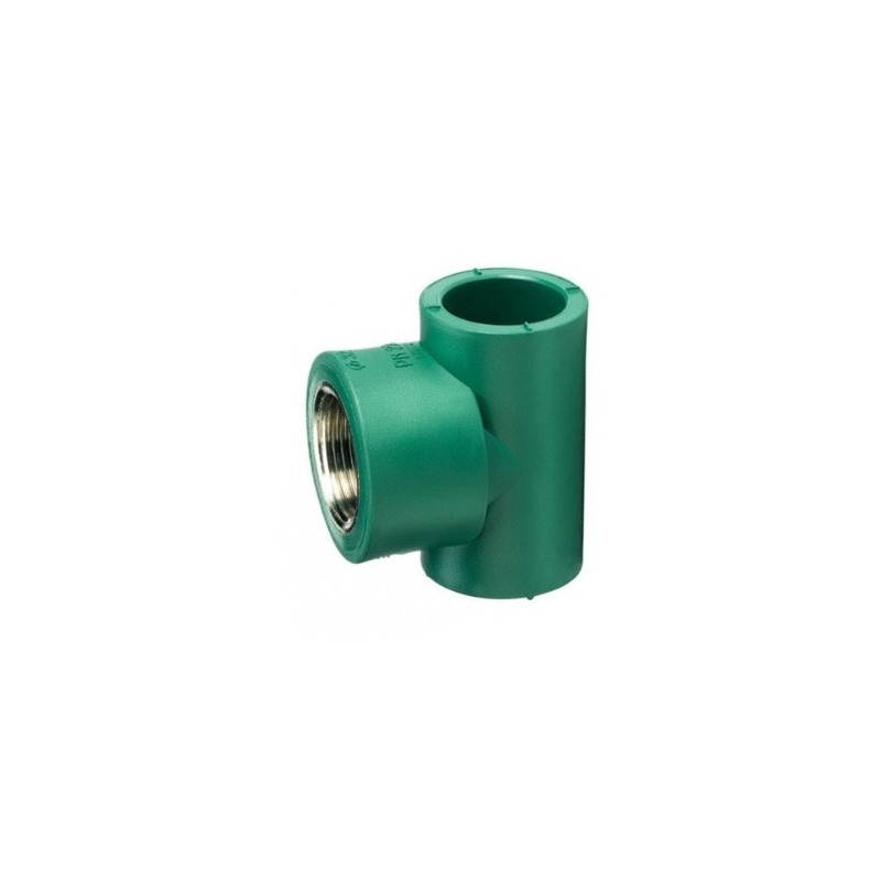 Tee con rosca h 32mm x 1'' acqua system