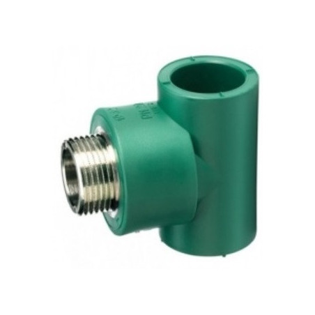 Tee con rosca m 25mm x 1/2'' acqua system