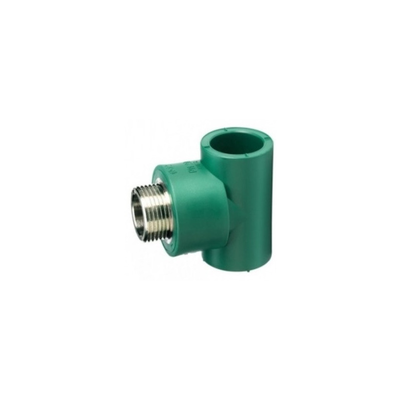 Tee con rosca m 25mm x 3/4'' acqua system