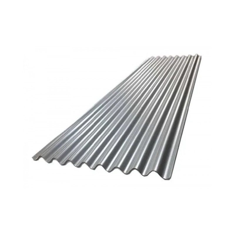 Chapa sinusoidal galvanizada N°27 1.086 x 13.00m