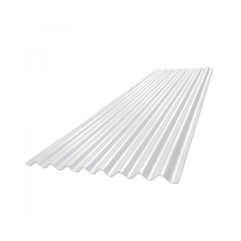 Chapa sinusoidal prepintada Blanca N°25 - 1.086 x 3.00m