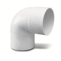 Codo pvc 90° de 40mm mh