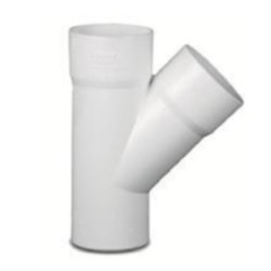 Ramal pvc 45° de 110mm MHH