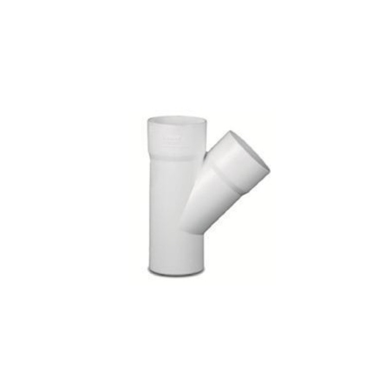 Ramal pvc 45° de 100mm MHH