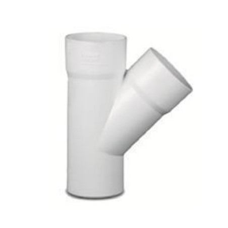 Ramal pvc 45° de 100mm MHH