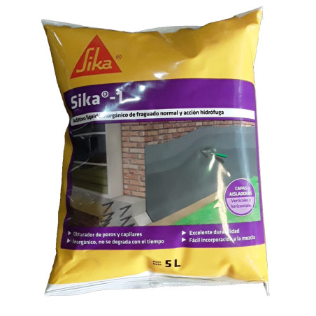 Sika-1 Hidrófugo x 5Kg - Caja