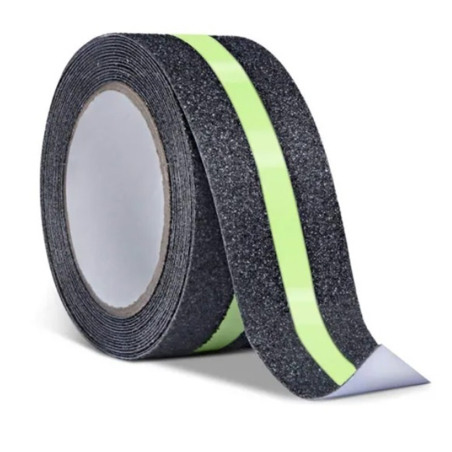 Cinta antidesliz fluorescente 50mm x ml