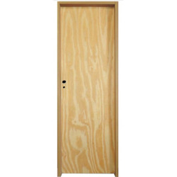 Puerta Placa pino marco madera - 70x15 Valentinuz (Izquierda)