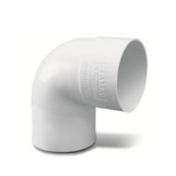 Codo pvc 90° de 100mm mh