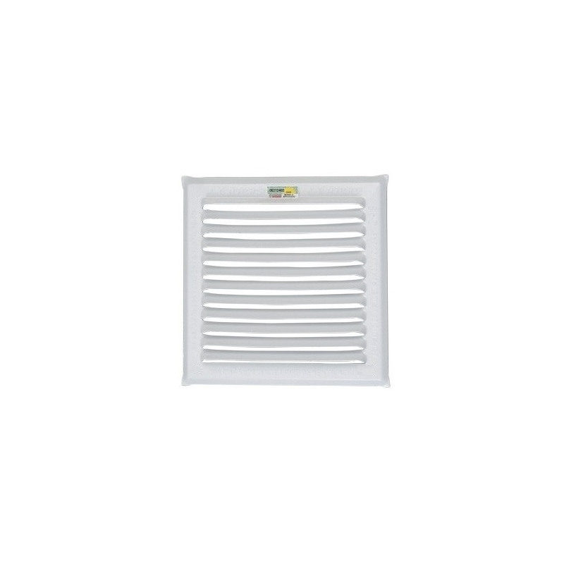 Reja ventilación esmaltada blanca 15x15 - 100cm2 para amurar aprobado