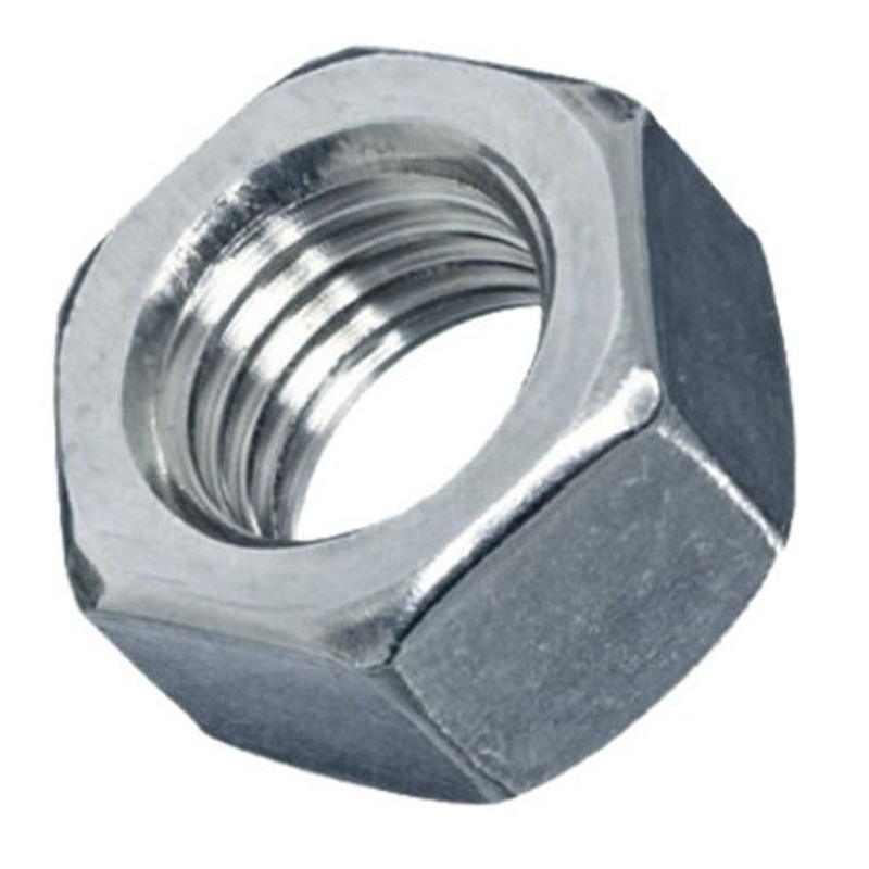 Tuerca Hexagonal galvanizada 3/8"