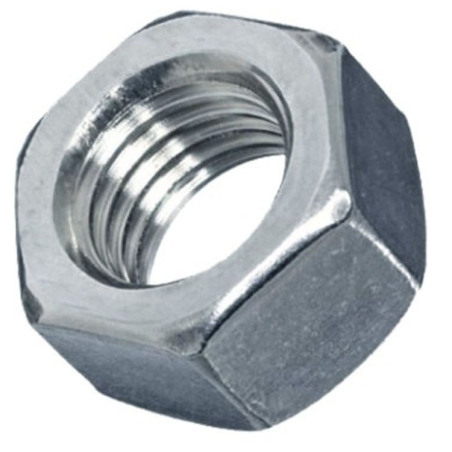 Tuerca Hexagonal galvanizada 3/8"