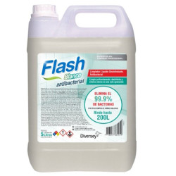 Flash blanco - Desodorante líquido - Antibacterial - x 5lts