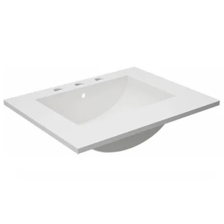 Mesada Schneider 80cm - Losa - 3 Agujero