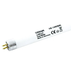Tubo fluorescente T5 14watts x 0.55mts