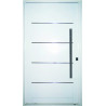 Nexo galvanizada Puerta inyectada pivot ciega - Izquierda -115x205 - GP501