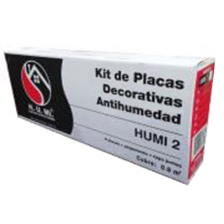 Placa antihumedad HUMi (Modelo 2) 25x60cm KIT - x caja 0.90m2