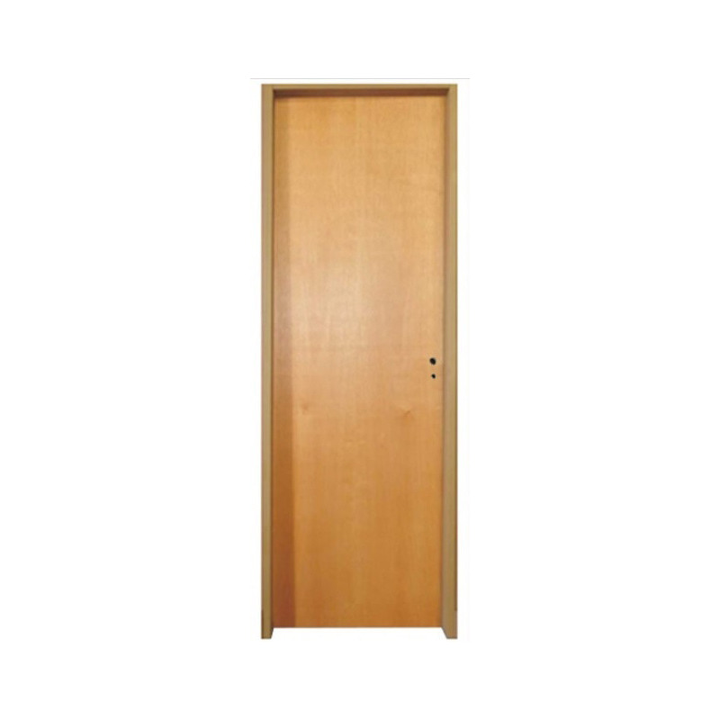 Puerta Placa cedro - Marco chapa 20 - 90x10 Doble aleta - Valentinuz (Izquierda)