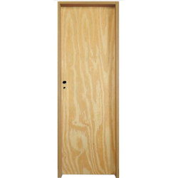 Puerta Placa pino marco madera - 70x10 Valentinuz - (Derecha)