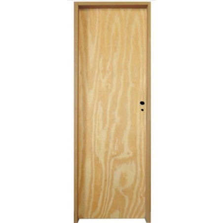 Puerta Placa pino marco madera - 70x10cm - Valentinuz (Izquierda)