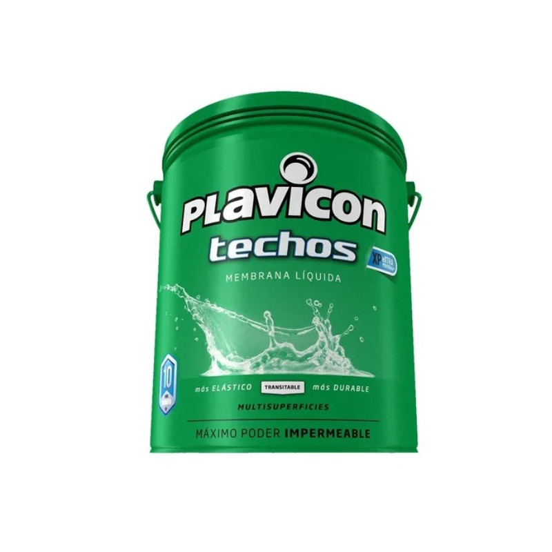 Plavicon-techo membrana líquida blanca 10kg