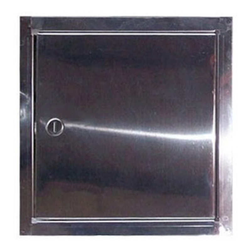 Puerta para llave de paso 15x15cm - Acero inoxidable