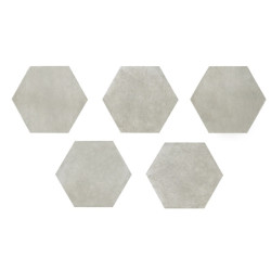 PIU Hexagonal Mini marfil 21x24cm - Caja