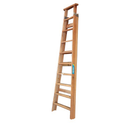 Escalera de madera - 10 escalones - Familiar 2.35 metros
