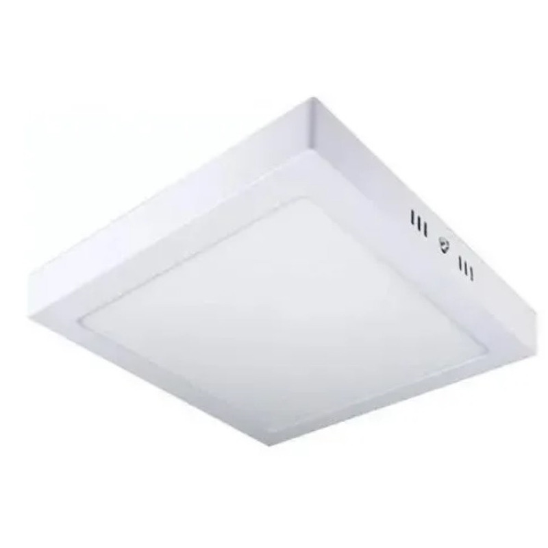 Lámpara de techo cuadrado Led aplicar  22x22cm - 18W-4000K