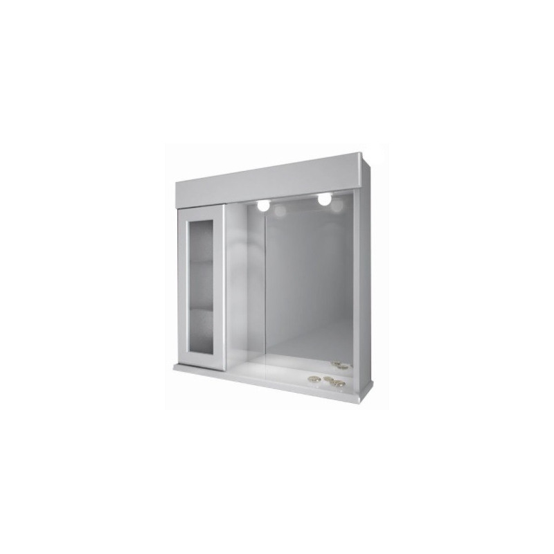 Botiquin Schneider B62 con puerta izquierda de vidrio 60x60cm