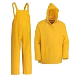 Traje lluvia amarillo talle L