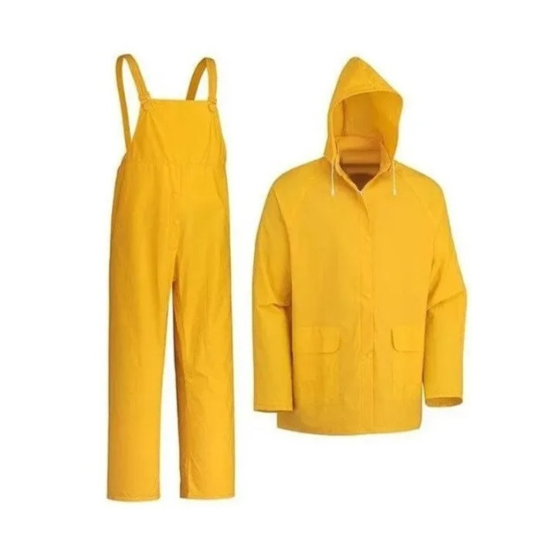 Traje lluvia amarillo talle L