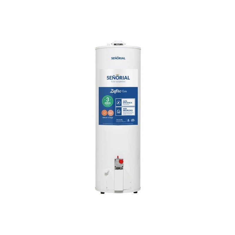 Señorial Zafiro Termotanque gas 160L - Multigas