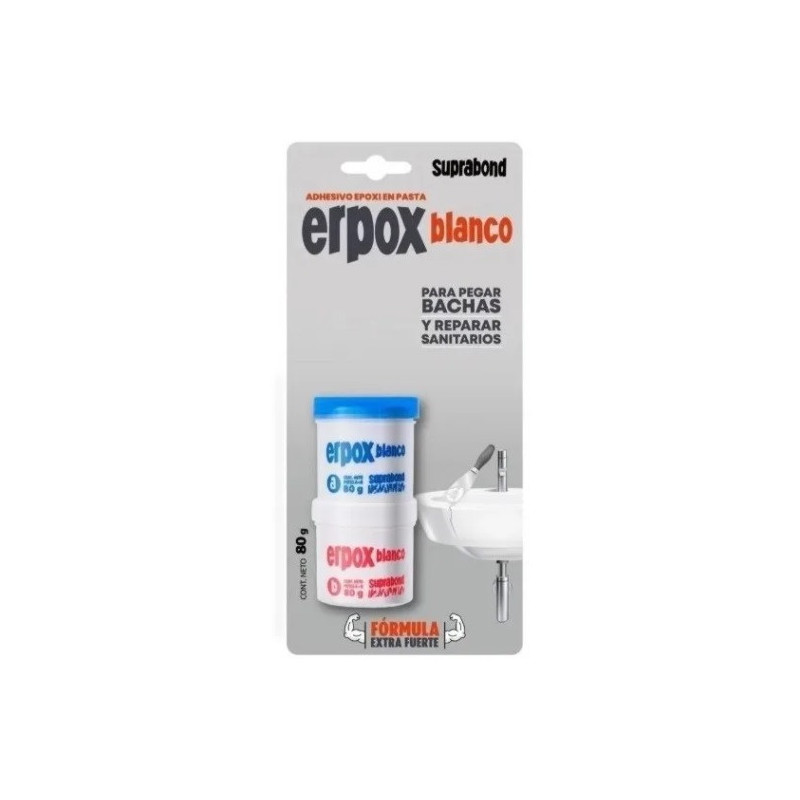 Adhesivos Epoxi blanco Juego de potes - 80gr