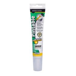 Sellador acrílico pintable blanco 110ml suprabond