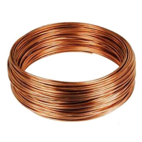 Caño de cobre 3/8" x ml para gas (Aprox 195gr/m)