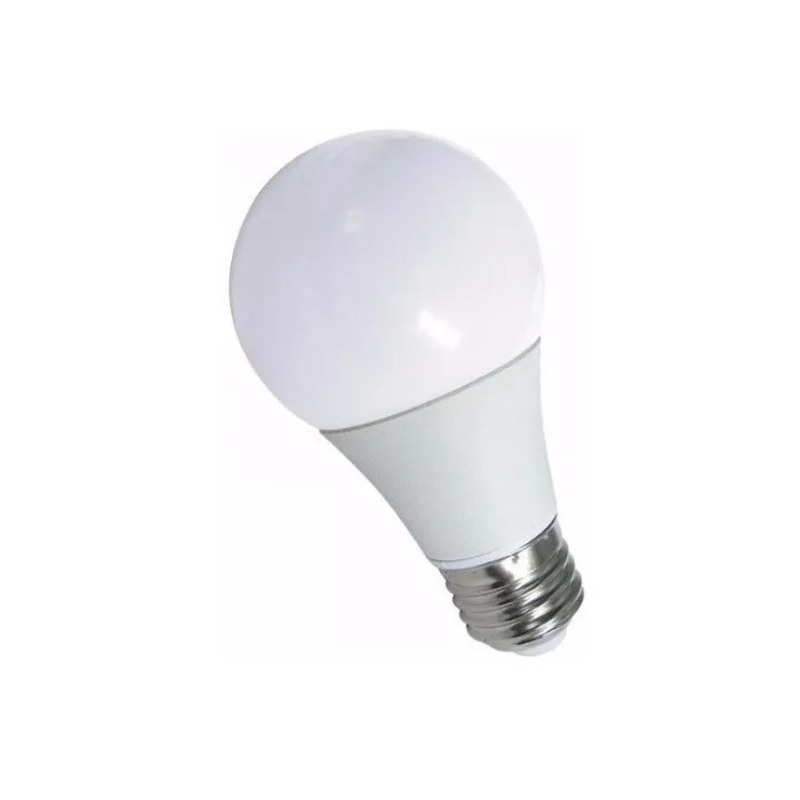 Lampara led A60 12 watts E27 luz cálida