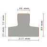 Vigueta pretensado T50 7,20 ml S7